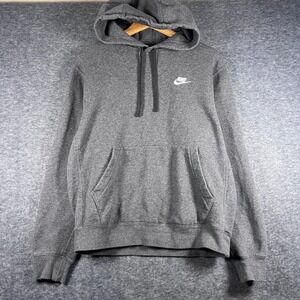 Nike Mens Pullover Hoodie Charcoal Gray Medium